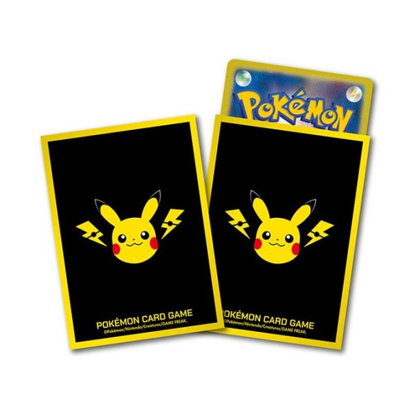 画像1: ポケモンカードゲーム デッキシールド ピカチュウとかみなり (1)