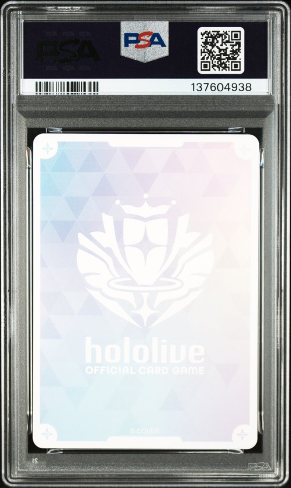 画像2: 【PSA8】hololive OCG SY 青エール 猫又おかゆ (2)