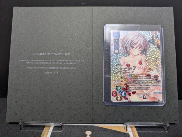 画像1: リセ オーバーチュア Ver.パープルソフトウェア2.0 SP 最愛で最悪のトラウマ 内藤 舞亜 直筆サイン (1)