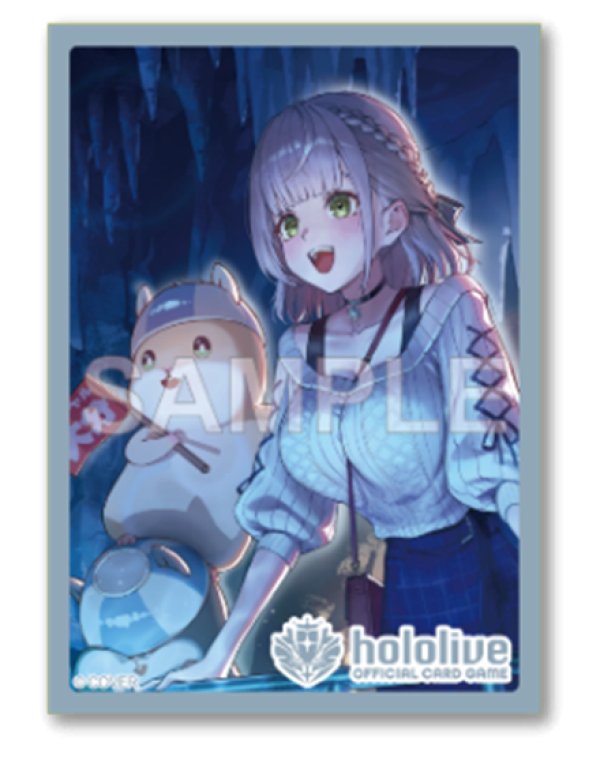 画像1: 【予約】hololive OFFICIAL CARD GAME オフィシャルホロカスリーブ Vol.53 白銀ノエル (1)