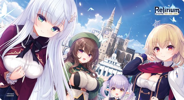 画像1: リセ オーバーチュア Ver.Whirlpool 20th Anniversary & Finale! 特製ラバーマット 「漢のタカモリ」セット (1)