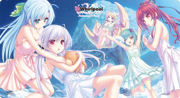 画像1: リセ オーバーチュア Ver.Whirlpool 20th Anniversary & Finale! 特製ラバーマット 「毛玉のポコ＆モコ」セット (1)