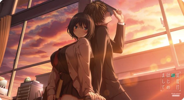 画像1: リセ オーバーチュア Ver.パープルソフトウェア2.0 特製ラバーマット 何度目かのはじめまして「真理のラプラ」セット (1)