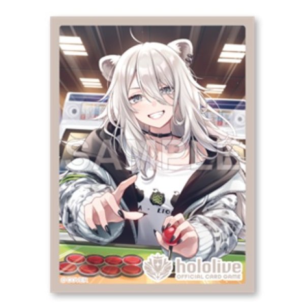 画像1: 【予約】hololive OFFICIAL CARD GAME オフィシャルホロカスリーブ Vol.58 獅白ぼたん (1)