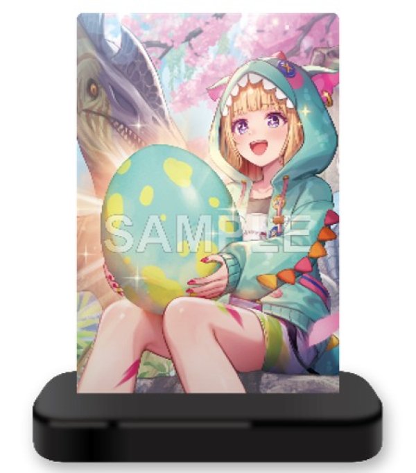 画像1: 【予約】hololive OFFICIAL CARD GAME オフィシャルホロカアクリルカードローダー Vol.1 アキ・ローゼンタール (1)