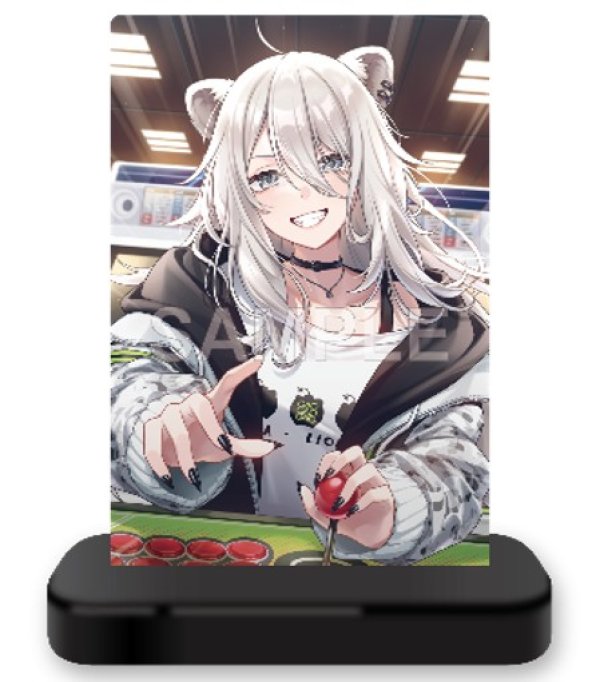 画像1: 【予約】hololive OFFICIAL CARD GAME オフィシャルホロカアクリルカードローダー Vol.2 獅白ぼたん (1)