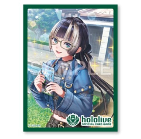 画像1: 【予約】hololive OFFICIAL CARD GAME オフィシャルホロカスリーブ Vol.61 儒烏風亭らでん (1)