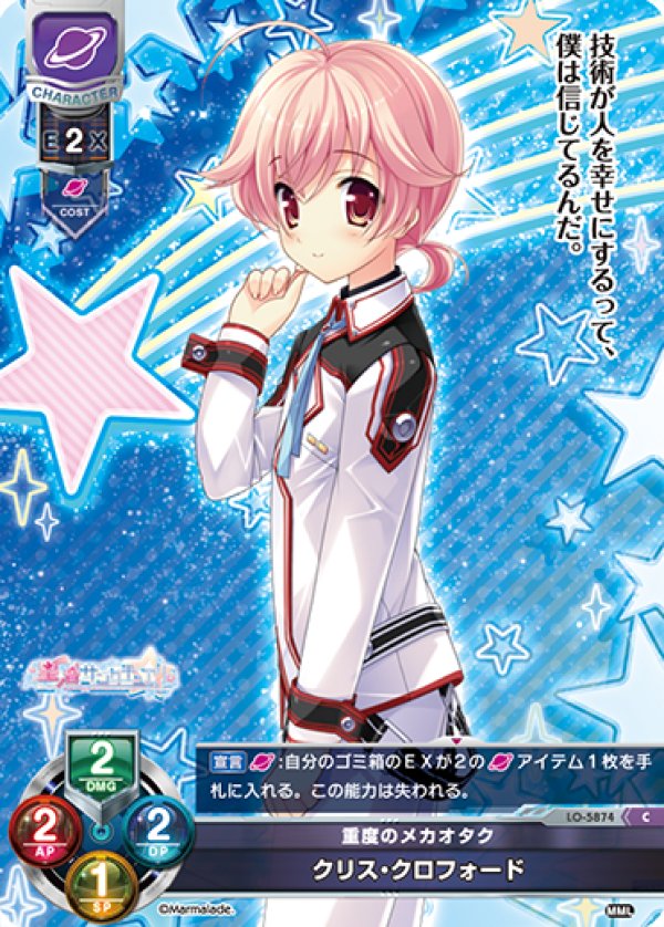 画像1: C 重度のメカオタク クリス・クロフォード (1)