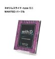画像5: ネオジム・スライド-type ミニ WANTED 各種類 光沢仕様 T-stand付 (5)