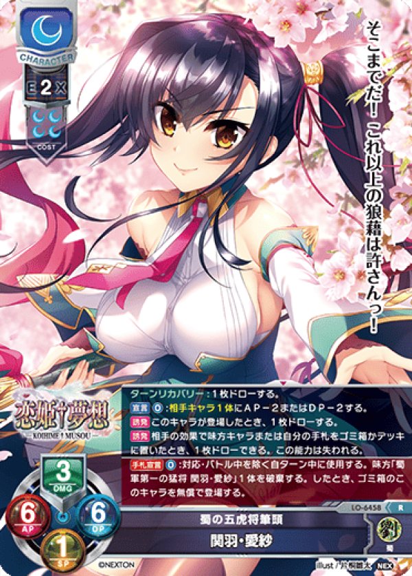 画像1: R 蜀の五虎将筆頭 関羽・愛紗 (1)