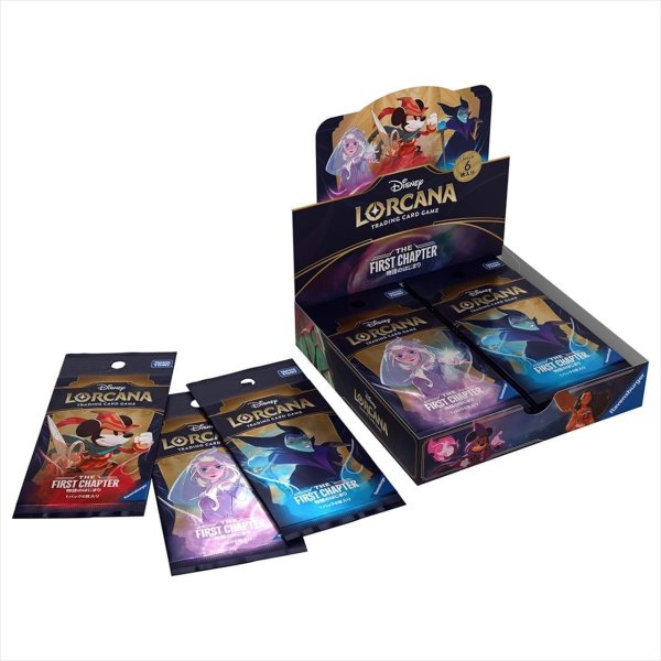 画像1: 【予約】ディズニー・ロルカナ・TCG 日本語版ブースターパック THE FIRST CHAPTER 物語のはじまり (1)