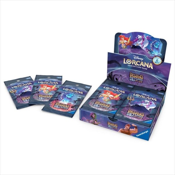 画像1: 【予約】ディズニー・ロルカナ・TCG 日本語版ブースターパック 逆襲のアースラ (1)