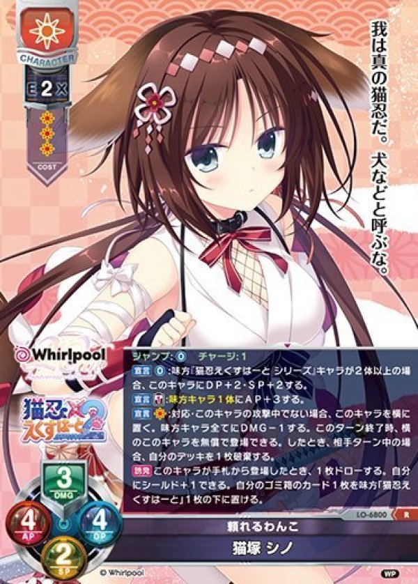 画像1: R 頼れるわんこ 猫塚 シノ (1)